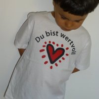 T-Shirt weite Passform